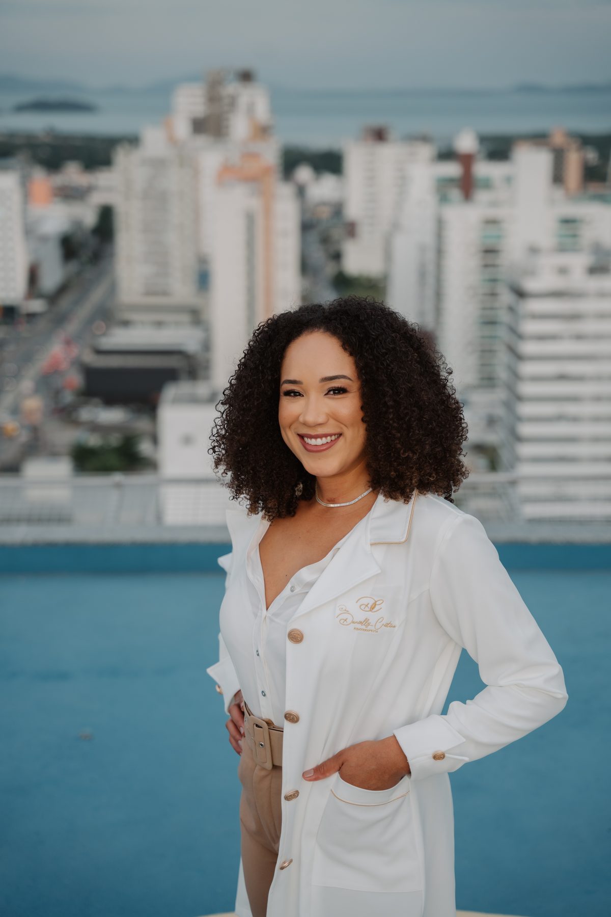 Danielly Cristina, fisioterapeuta dermatofuncional